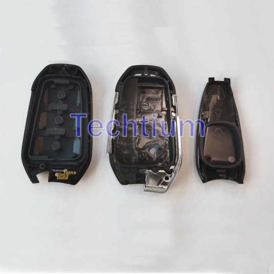 VA2/307 blade Light button (New style) Boîtier de clé à distance bouton 3 pour Citroen,Peugeot,DS